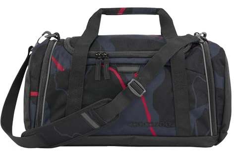 coocazoo Sporttasche, Hauptfach, Nasswäschefach, Seitentasche, Reflektoren, 20 Liter, ab der 3. Klasse