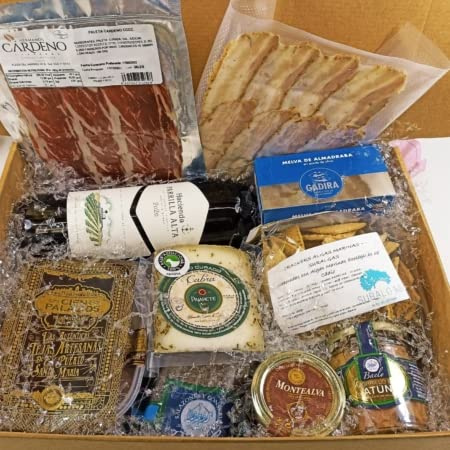 Cesta Productos Gourmet de Cádiz y Huelva