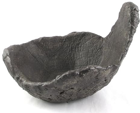Bonsaischale Bonsai Schale Bogenschale Pflanzschale Mondschale anthrazit 22x17x13/8cm (20525)