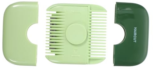 Mikinona Tondeuse à Franges Manuelle Coupe-cheveux Pratique et Légère en ABS et Acier Inoxydable pour Femmes pour Pointes Fourchues et Coiffure à Domicile