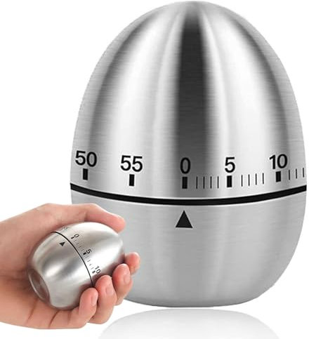 Temporizador De Huevos, Temporizador De Huevos Mecánico, Temporizador De Cocina, Temporizador De Cocina, Ayudante De Cocina con 60 Minutos, para Accesorios De Cocina Herramientas De Cocina