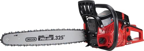 P. Lindberg Benzinkettensäge, 61.5 cm³, 3,3 PS, 50 cm Schiene,20-Zoll-Kette | 2,82-kW-Zweitaktmotor, 0,325-Zoll-Oregon-Kette mit 78 Gliedern,ideal zum Baumschnitt,Schneiden von Brennholz & kleinen Bäumen