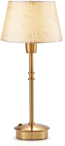 LED Lampada da Tavolo Senza Fili per Ristorante, Lampada da Comodino Batteria Ricaricabile, Portatile Touch Dimmerabile Luce Notturna per Camera da Letto Soggiorno Sala da Pranzo Esterno Giardino