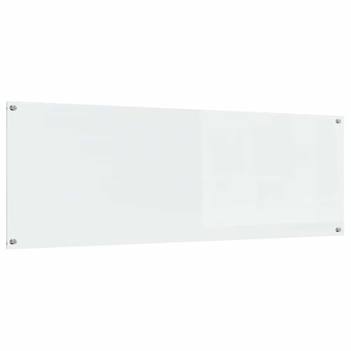 vidaXL Küchenrückwand Transparent 120 x 40 cm Gehärtetes Glas | Robustes, gehärtetes Glas, das extrem lange hält, Schlank, modern und super praktisch, Hält der Hitze in der Küche gut stand