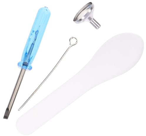 KOMBIUDA Kit Entonnoirs Mini Acier Inoxydable pour Urne Accessoires Funéraires pour Remplissage Facile de Bijoux de Crémation Léger et Portable