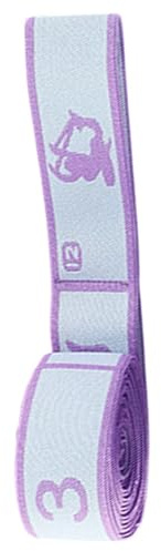Nummeriertes Widerstandsband Für Dehnung & Kraft – Elastisches Fitnessband Aus Polyester-Baumwolle Für Yoga, Pilates & Reha | Stretching-Gurt Mit 9 Schlaufen Für Home-Workout & Gym, 90x4cm