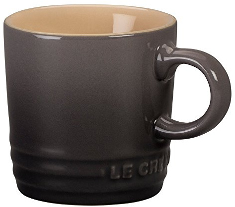 Le Creuset Stoneware Espresso Mug, 3 oz., Oyster