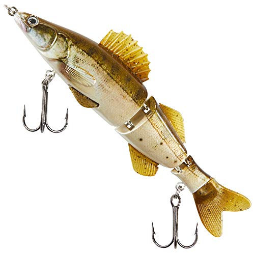 Balzer Shirasu Swimbait Pike Factory 15cm - Wobbler, Farbe:Zander / 36g / Slow Sinking