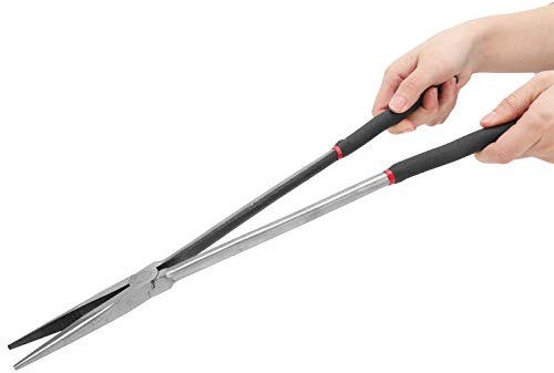 Candeon Pinza a Becchi Lunghi 400mm - Pinze a Becco Extra Lungo per Riparazione in Piccoli Spazi e Candele Di Accensione