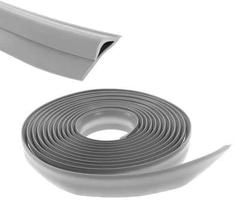 Inscrip TPE Carpet Edging Trim, Flexible PVC Transition Strip for Edge Protection, Suitable for Threshold Height Below 10mm (3m/9.8ft)