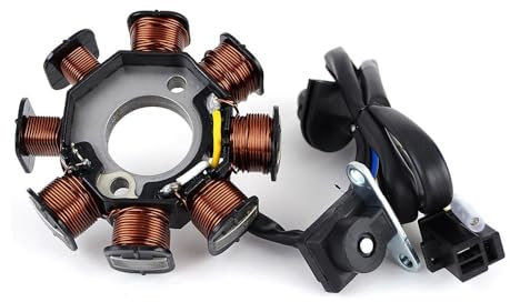 Motorrad-Generator-Statorspule Für Stator Spule Für KYMCO Vitality 50 People S bis Dink Niederlande Agility Deliver Carry VP50 31120-LBD6-E0A 31120-LBD6-E0B