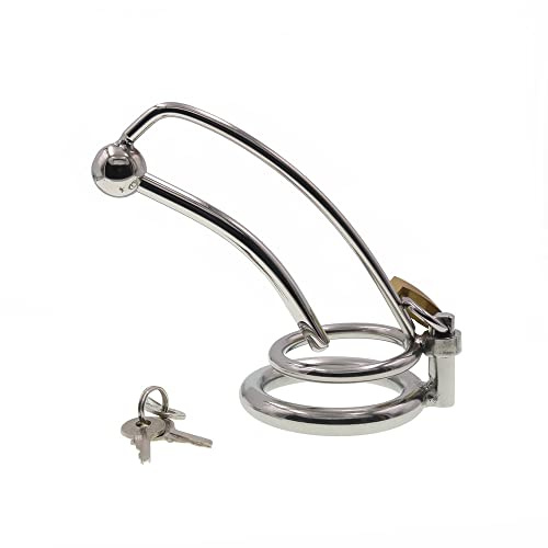 Chastity Cage Sissy Da Uomo Con Catetere Uretrale Uomo Gabbia Di Castità Estremamente Sm Chastity Belt Bondage Con Anello Per Il Sesso Bdsms Giocattolo Duro Tortura Estrema