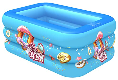 ifundom Piscina Inflable para Juguete de Piscina Fácil de Usar de Colchón de Agua Divertido Color Aleatorio Varios Estilos