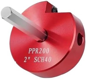 MFXFKOKGAX PVC Pipe Reamer Aluminum Alloy for Use with SCH 40 ABS/PVC/CPVC Pipes, Clean Solvent Cement Remnants for Drain, Vent Lines(6 PCs)