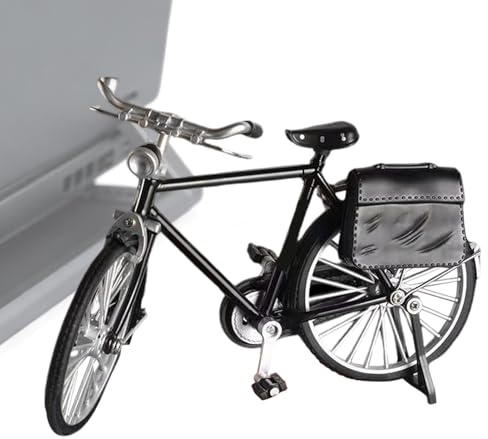 Miniatur Fahrrad Spielzeug - DIY Sammler Metallbaukasten aus Aluminiumlegierung - Kleines Fahrradspielzeug für Kinder,für Sammler, Kinder, Jugendliche, für Büro, Schule, Bücherregal, Schreibtisch
