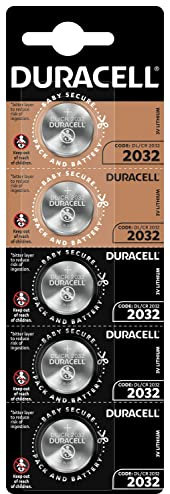 Duracell CR2032 Lithium-Knopfzelle 3 V, für elektronische Geräte, inklusive 20 Batterien