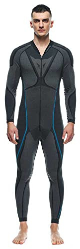 Dainese Men's Dry Suit Base Layer Underwear, Black/Blue, L