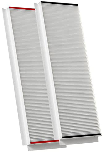Tops Filtre vmc pour Zehnder ComfoAir E 350 | 2x Filtre G4 + F7 | Filtre vmc Zehnder | Remplace Original Zehnder Filtre | ComfoAir filtre climatisation gainable | 2x 160x500x23 mm