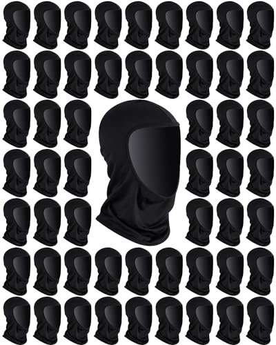 Bunnycool 100 Pcs Painters Spray Head Sock Adult Unisex Head Stretch Covering Painters Mask Painting Dust Hood for Men (Black)