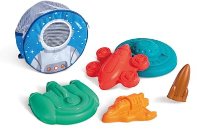 Hape Space Fleet Sand Toy, Beach Toy Set