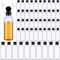 50 Pack 100 ML Plastic Empty Bottles with Flip Cap, Clear Travel Containers with 2 Transfer Funnels, Refillable Squeeze Bottles for Shampoo, Lotion, Liquid Body Soap, Toner