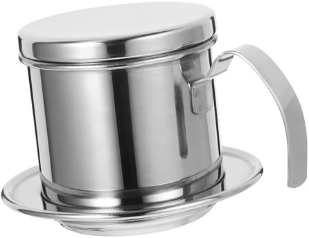 Alipis Tazza Dripper Filtro Antigoccia Acciaio Inossidabile Caffè Sano