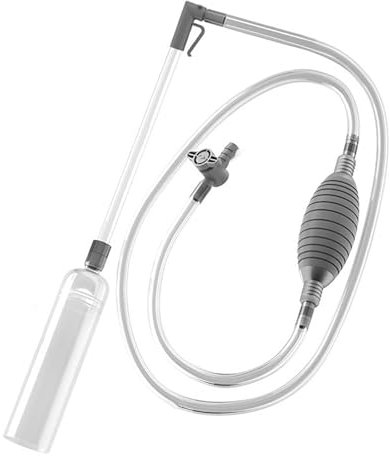 HYDIK Aquarium Reiniger, Hand Siphon Schlauch mit Wasserschlauch Controller Clamp, Vakuum Aquarium Staubsauger Werkzeuge für Change Water Wash Sand Wasserfilter
