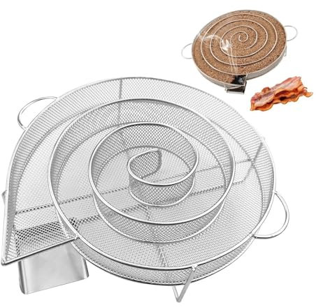 Kaltrauchgenerator, Räucherbox mit heißen Spänen, Holzstaub, Grill, Heiß-/Kaltrauchgenerator für Grill, Elektrogrill