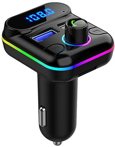 Transmetteur FM De Voiture, Adaptateur De Lecteur MP3, Chargeur, Émetteur-transmetteur Radio FM USB, Daptateur D'autoradio M33 avec Prise De Disque U pour Disques U Musicaux