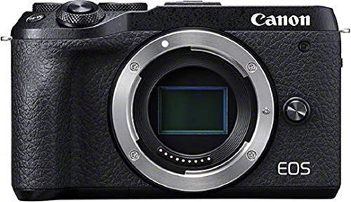 Canon EOS M6 Mark II Body Only Black (Renewed)