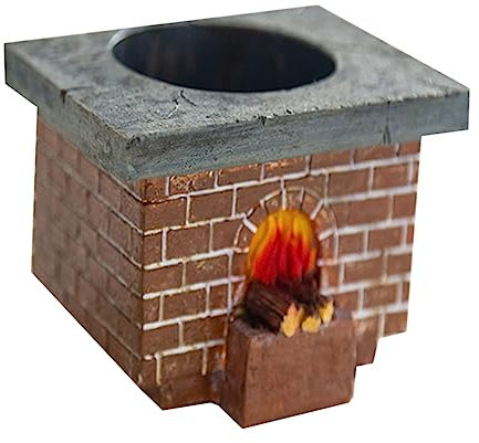 HEMOTON Maceta Decorativa para Plantas Suculentas Forma De Hogar Vintage Maceta De Resina Creativa para Interior y Exterior Adorno Único para Escritorio y Jardín