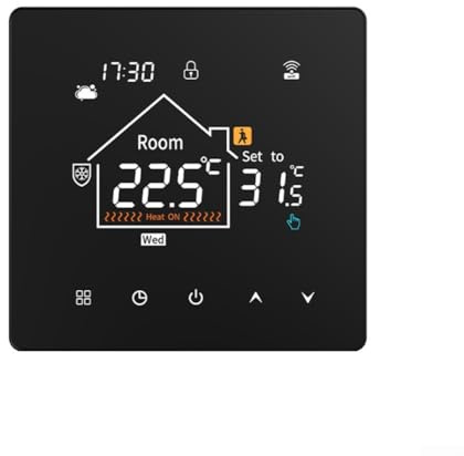 Termostato WiFi para calefacción por suelo radiante de sala de agua, termostato programable inalámbrico para comodidad personalizada (3A)
