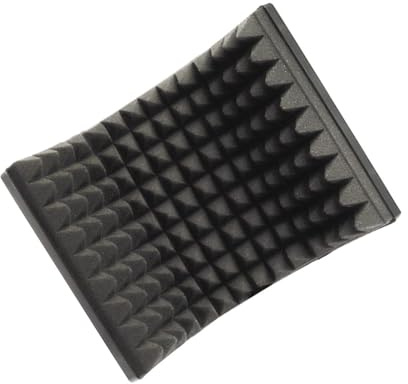 Microphone Windshield Net Black Abs Sponge Floor Style | Dust Blocking, Strong Adaptability, Studio Recording Use, Foldable Design, Fits Mic Cover Needs