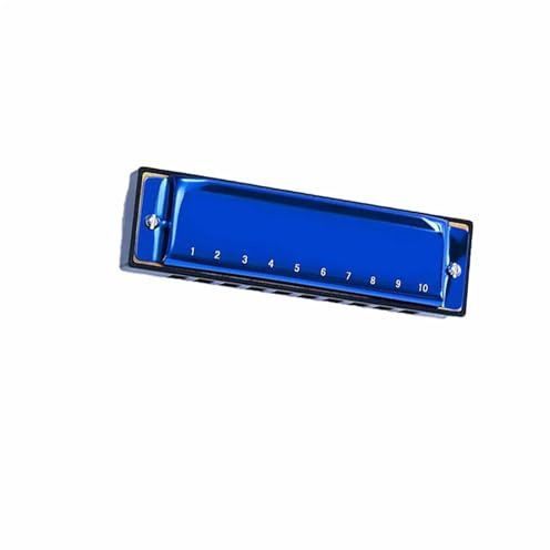 Mundharmonika Diatonisches Mundharmonika-Set Für Anfänger 10 Löcher C-Dur Blues Phosphorbronze-Stimmzungen