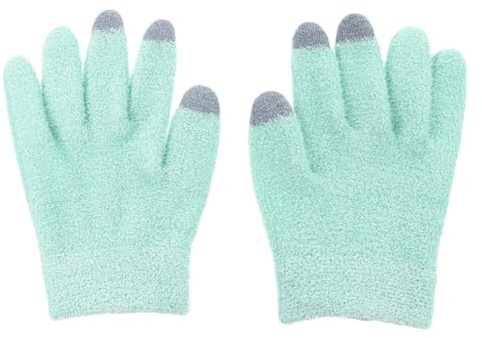 JOINPAYA Exfoliating Gloves 1 Pair Gel Gloves Screen Touch Hydrating Gloves for Women's Overnight Spa Hand Repair