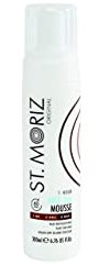 St Moriz Original 1 Hour Fast Tan Mousse | Fast Drying Vegan Express Fake Tan | 1 Hour for Light Glow, 2 Hours for Medium Glow, 3 Hours for Dark Glow | 200ml