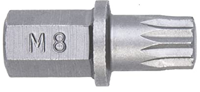 SW-Stahl 04407L-2 Vielzahn Bit M8 - Profi Werkzeug-Einsatz | 10x Toyota/Lexus Verbindungsclip Set - Passgenaues Zubehör für Fahrzeug-Reparatur - Langlebig & Robust