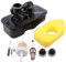 HouYeen Fuel Gas Tank and Carburettor Spark Plug Fuel Filter Set for Briggs & Stratton 498809 498809A 494406 497619 494775 494407