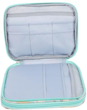 GRIRIW Buchhülle Aus Langlebig Mit Elegantem Lilienmuster Dekorativer Bibel Notizbuchschutz Organizer Tasche Für Dokumente Und Büchersammlung Schützt Vor Schmutz Und Beschädigungen