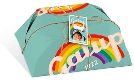 Galup Colomba Galup Paradiso 750g – Colomba Pasquale senza glassa, senza canditi – Soffice e Delicata – Idea Regalo Elegante
