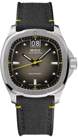 MIDO Multifort TV Big Date - Schweizer Automatikuhr für Herren - Edelstahl, 40mm Gehäuse