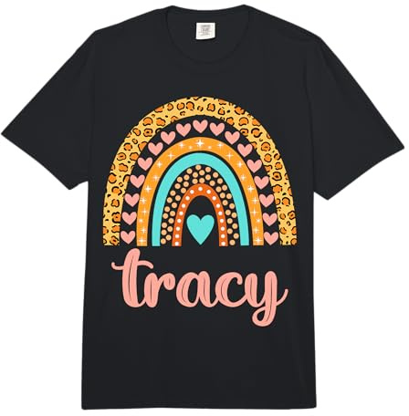 Tracy T-Shirt Tracy Name Birthday Shirt Gift Comfort Colors Adult Heavyweight T-Shirt