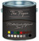 The Flynn Metallschutzfarbe 3 in 1 hochwertiger 3-in-1 Metallschutzlack Lack für Metall Eisen Aluminium Zink Stahl Rostschutz Grundierung Deckanstrich in einem (10 L, Feuerrot (RAL 3000))