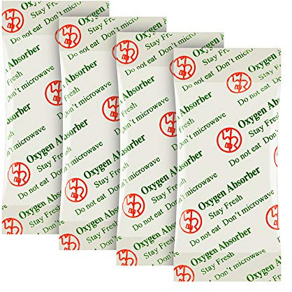 O2frepak 3000CC(30Sachets) Food Grade Oxygen Absorbers Packets Food Storage | Oxygen Absorbers For Food Storage,With Oxygen Indicator In Vacuum Bag