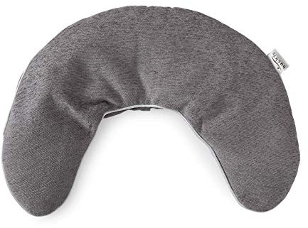 Bucky Hot & Cold Therapy Spa Collection Chenille Neck Wrap, 18x13, Gray