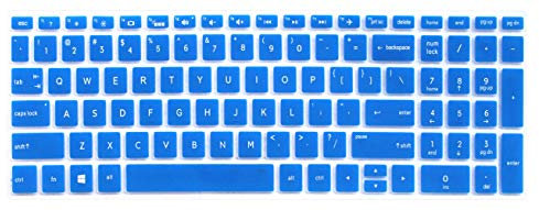 Tastaturschutz für HP Pavilion X360 15-br075nr, HP Envy x360 15m-bp 15m-bq Serie, HP Pavilion 15-BS 15-BW 15-CC 15-CB 15-CD 15-DA Serie, HP Spectre x360 blau