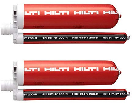 Hilti HY 200-R Injectable Mortar (2-Pack)