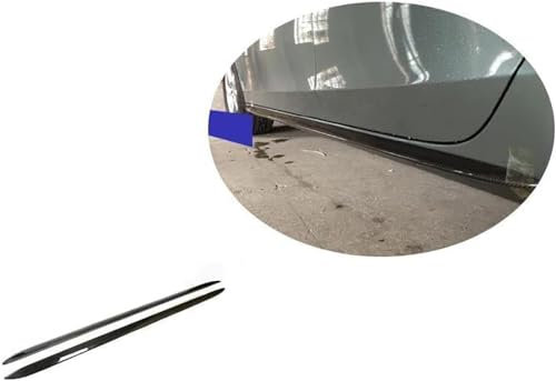 GENMAIBIGAO Auto Seitenschweller für A-UDI A5 2010-2011,Kohlefaser Auto Seitenschürze Seitenrock Flügel Diffusor Autoteile