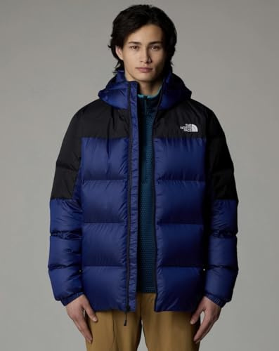 The North Face Men's Diablo Down Hoodie Jacket, Tnf Blue Black Heather, M