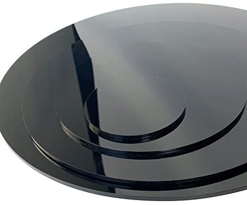 ROND ACRYLIQUE NOIR 55 CM. PLAQUE ACRYLIQUE COLORÉE FORME CIRCULAIRE. DISQUES PLASTIQUE COLORÉ. CERCLE ACRYLIQUE 3MM ÉPAISSEUR. ROND ACRYLIQUE TRAVAUX MANUELS. FEUILLE ACRYLIQUE RONDE COLORÉE.
